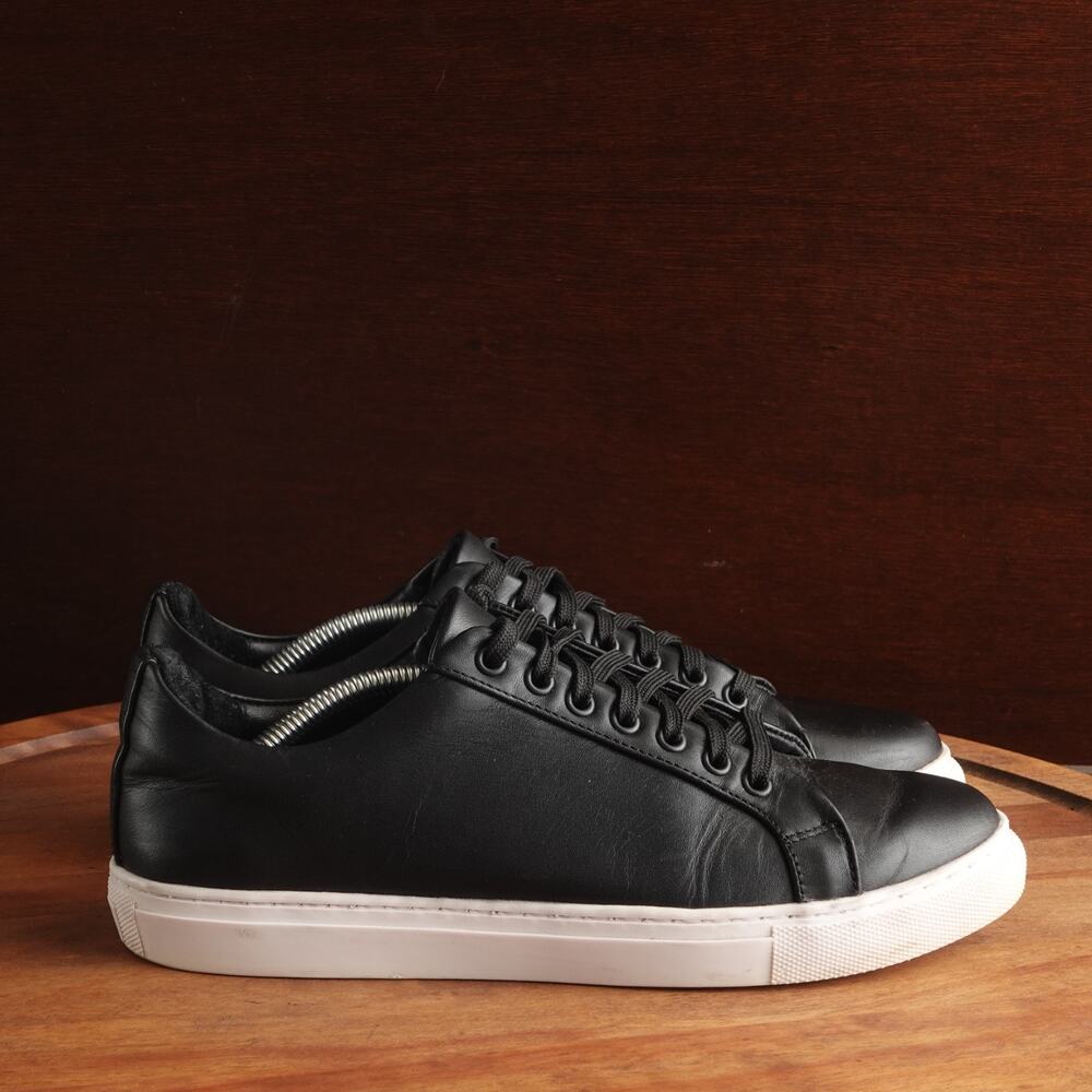 Thursday Boot Co. Sneakers Women SZ 8.5 BLK Everyday Leather Casual Modern Shoes